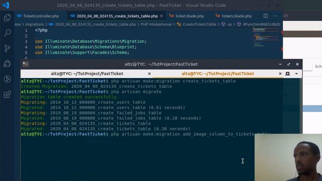 6 Laravel Migrations and artisan commands смотреть онлайн