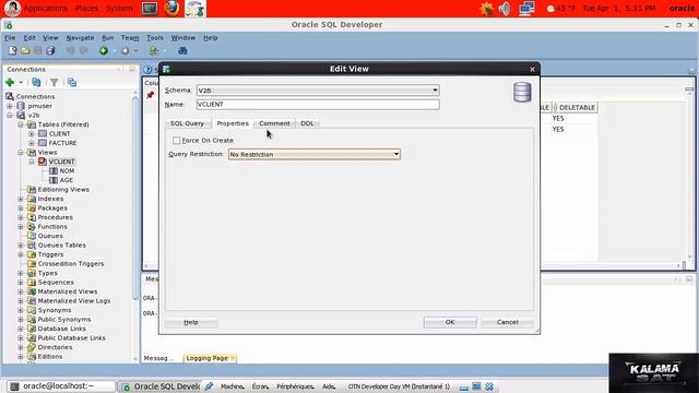 Lesson 16 : tutorial Créer des vues Oracle Database 12 смотреть онлайн