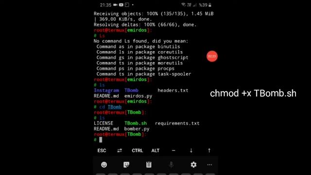 TERMUX UZERINDEN SMS BOMBER YAPMA !! смотреть онлайн