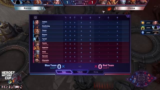 Korea vs. China - NC Asia Qualifier - Heroes of the Storm смотреть онлайн