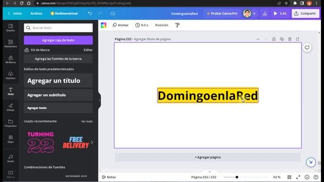 Cómo PONERLE COLOR de FONDO a TEXTOS en CANVA смотреть онлайн