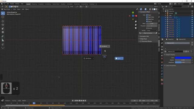 Как сделать переходы для видео и Motion Graphics в Blender 2.9. смотреть онлайн