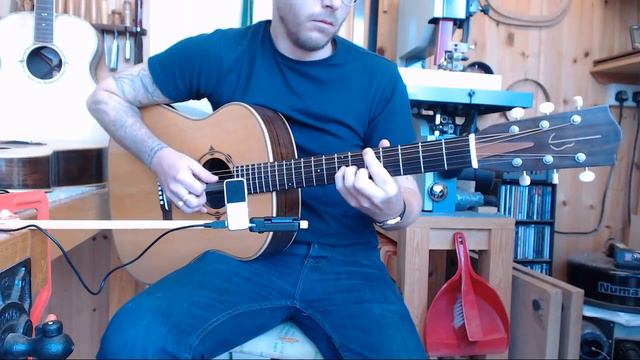 J.W.Burres Guitars #3 Round Slope Shoulder Dreadnought J-50 J-45 смотреть онлайн