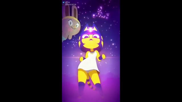 Ankha Dance Clean Version But With Original Dance Song