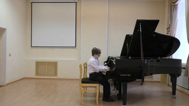 Д.Тюрк " Шторм" фортепианный дуэт в составе: Давтян Александр и Окуловских Мария смотреть онлайн