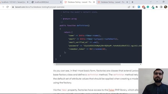 (96) Part-1 How to use Model factories in Laravel to Generate the fake data in Database смотреть онлайн