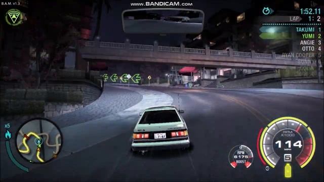 Need For Speed Carbon: Takumi VS. Angie (Stacked Deck) смотреть онлайн