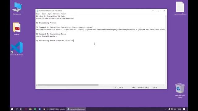 Manim - Installation (Windows) смотреть онлайн