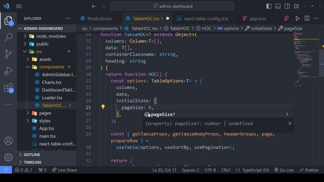 Build a React Admin Dashboard App with Charts & Apps using TypeScript, Sass, React Table смотреть онлайн