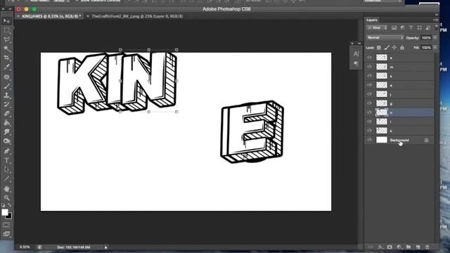 How to make a dope Graffiti style in 6 minutes - Photoshop Tutorial смотреть онлайн