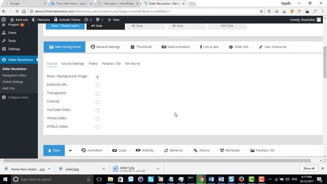 Bài 9 Install slider revolution and import sample slider смотреть онлайн