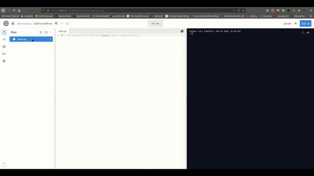 Best Online Python IDE | Code online for free смотреть онлайн