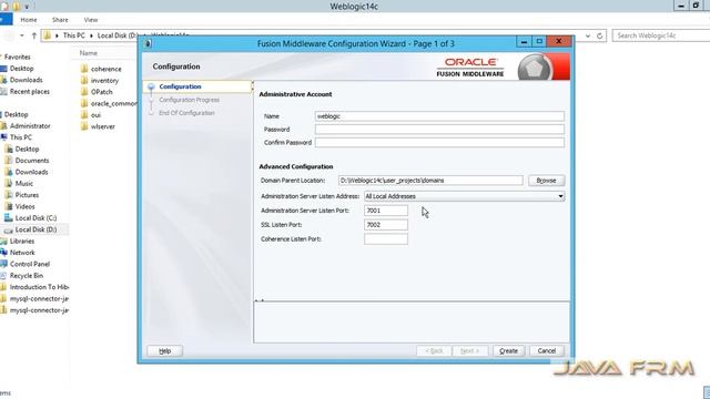Oracle WebLogic Server 14c (14.1.1.0) Complete Installation with Examples - medrec domain explained смотреть онлайн