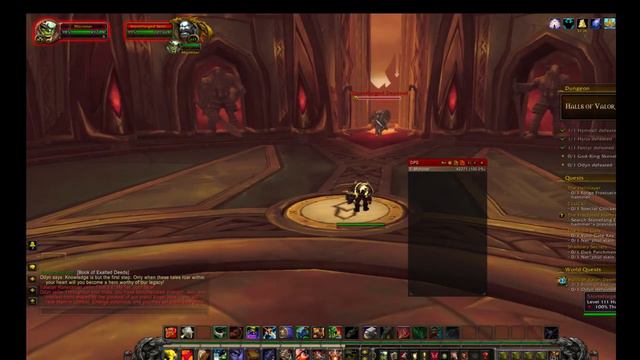 How to solo Normal Halls of Valor (Fury/Protection Warrior POV) смотреть онлайн