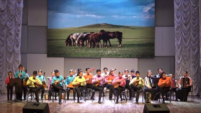 КТК Ансамбль "Ак шатыр", муз. Курмангазы Сагырбаев "Саранжап", г.Астрахань смотреть онлайн