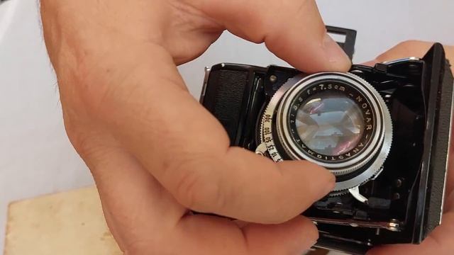 покупки с барахолки фотоаппарат Zeiss Ikon Film и проект 1918 г