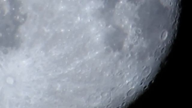 Closeup of the moon with Canon SX50 HS 50x 200x zoom HD смотреть онлайн