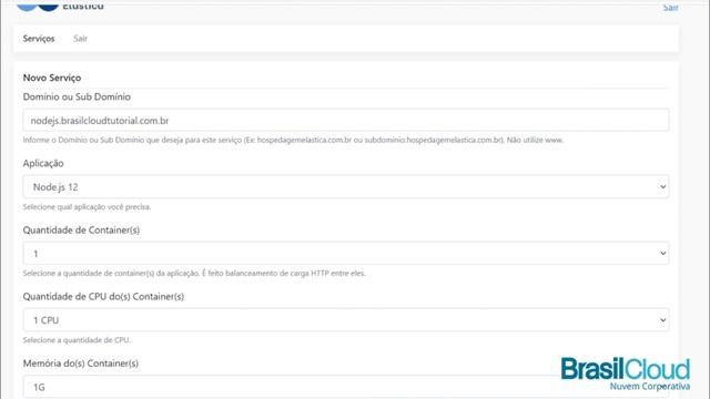 Como criar Hospedagem Node.js na Hospedagem Elástica - Brasil Cloud смотреть онлайн