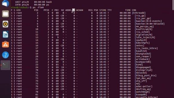 Управление и наблюдение за процессами в Linux (Management and monitoring of processes in Linux)