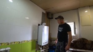 Установка Газового Котла Baxi Eco Four 24 F Своими РУКАМИ!!!Теперь ЗИМОЙ не пропадём!!!