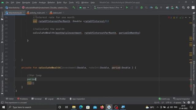 Build Your Wealth Calculator/SIP Calculator Application in Android Studio | part - 3 смотреть онлайн