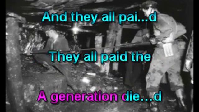 DAVID ALEXANDER THE PRICE OF COAL KARAOKE смотреть онлайн