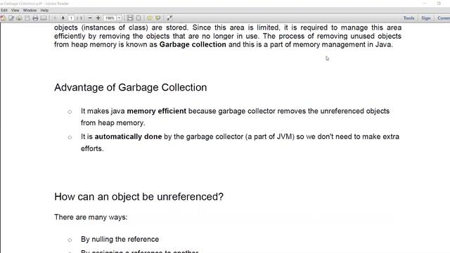 Java Garbage Collection смотреть онлайн