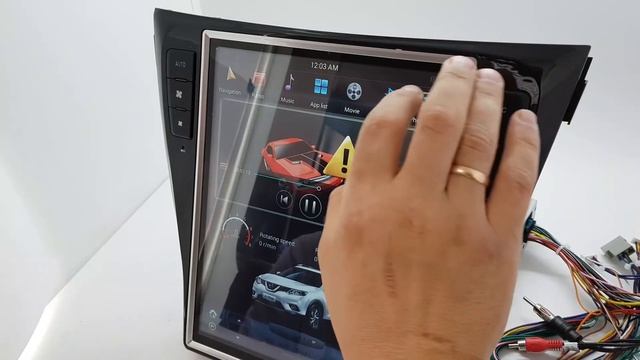 Штатная магнитола Тесла для Nissan Qashqai, X-Trail, Rogue (2013-2016) Android 6.0 QXRT1316 смотреть онлайн