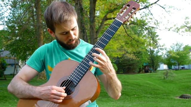 Zelda Breath of the Wild Guitar Cover - Revali's Theme - Sam Griffin смотреть онлайн