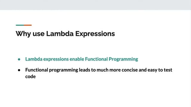 Lambda Expressions in Java 8 Tutorial: Part 1: Motivation and Basics смотреть онлайн