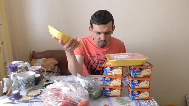 Купил гору плавленного сыра в ванночках с грибами Hochland! Обзор покупок из Ашан! 09.09.2020 смотреть онлайн