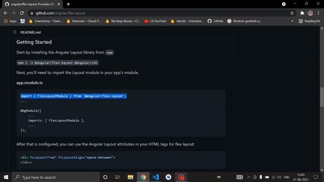 Angular 12 Tutorial For Beginners : How to install flex layout in Angular Step by Step | Angularfir смотреть онлайн