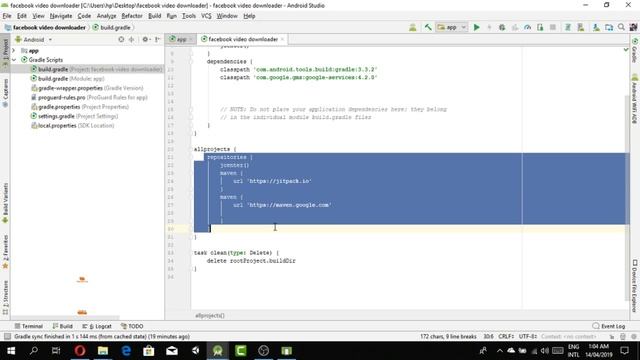 1- How to Make Facebook Video Downloader App using Android Studio with source Code in Urdu/Hindi смотреть онлайн