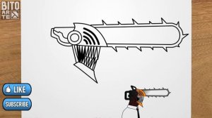 Как нарисовать Человек-бензопила