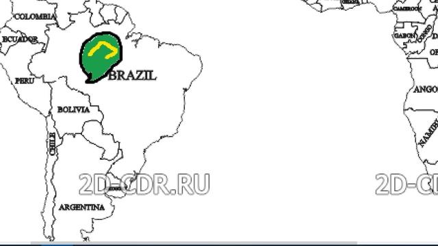 РИСУЮ ФЛАГ БРАЗИЛИИ! смотреть онлайн