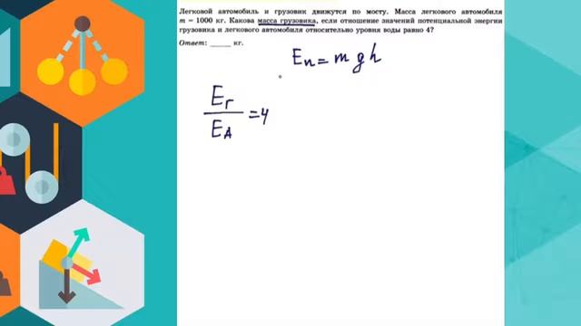 ПОТЕНЦИАЛЬНАЯ ЭНЕРГИЯ ТЕЛА| ФИЗИКА| ПОДГОТОВКА К ЕГЭ| ЗАДАНИЕ 3. смотреть онлайн