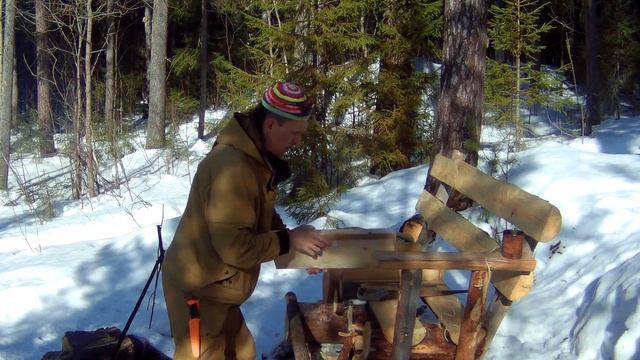 2 С. ЛЕС .ЧАЙНЫЙ СТОЛИК РУЧНОЙ РАБОТЫ .FOREST. TEA TABLE. HANDMADE. ОБУСТРОЙСТВО ЛЕСНОЙ СТОЯНКИ смотреть онлайн