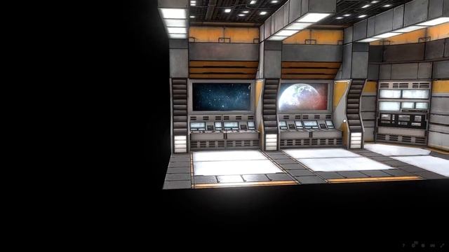 3D модель Диспетчерской / 3D model of the Control Room смотреть онлайн