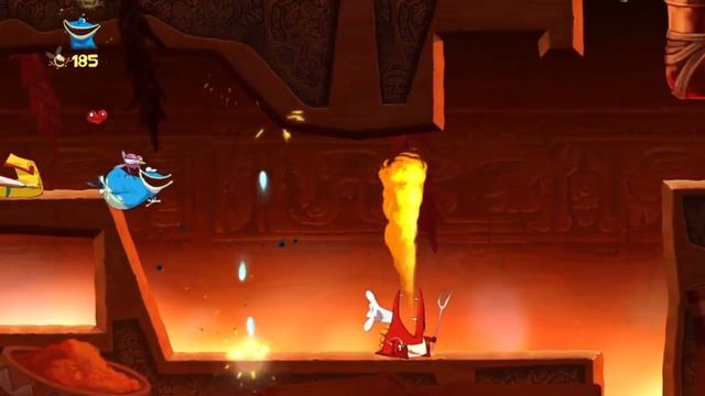 Прохождение Игры Rayman Origins - Морская змея! #18 смотреть онлайн