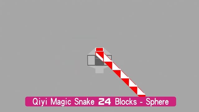 Qiyi Magic Snake Tutorial 24 Blocks - Sphere смотреть онлайн
