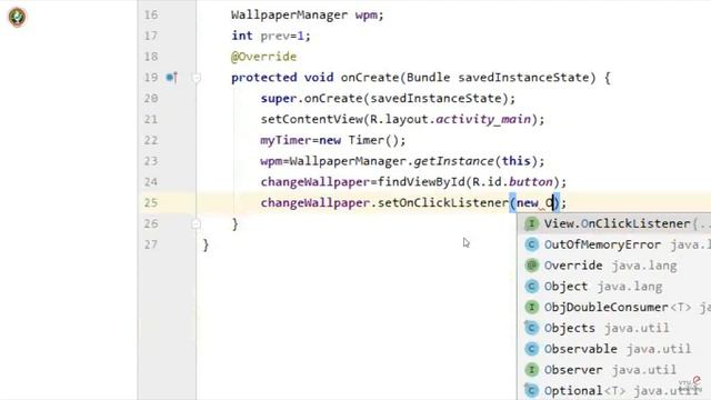 Lab Program 4 : Wallpaper Application смотреть онлайн