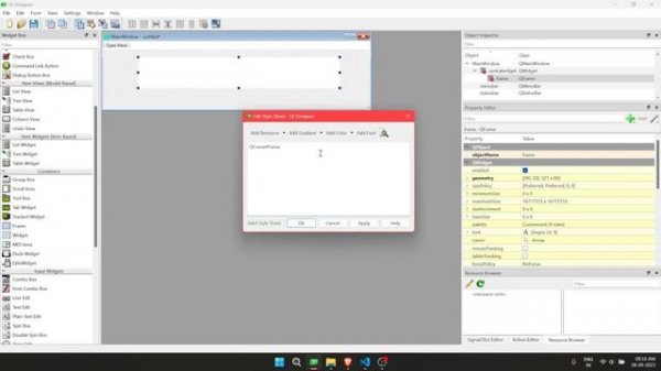 Python Software Development - PySide6 + QtDesigner - Vd.5