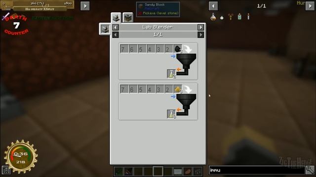 Minecraft выживание - DiZInfection - Химия. Серная кислота - EP27 смотреть онлайн