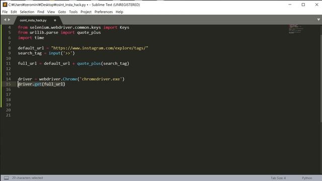[Python/Hacking] Selenium, Beautifulsoup를 활용한 OSINT 기초 I (Instagram 편) смотреть онлайн