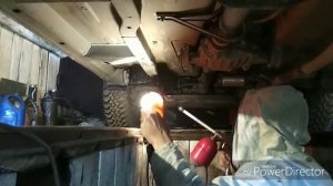 Обработка днища и продувка порогов ВАЗ 2131 НИВА.