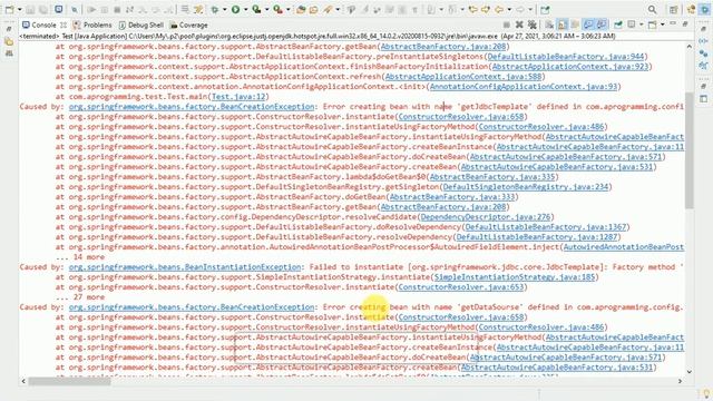 Spring JDBC with DAO design pattern Insert Operation Part -2 смотреть онлайн