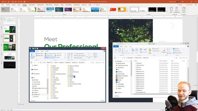 Import XML Files into PowerPoint - Adding Colors Schemes ✔ смотреть онлайн