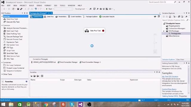 6.Breakpoint in SSIS смотреть онлайн