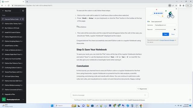 How to Execute python code on Jupyter Notebook First Time on Anaconda смотреть онлайн