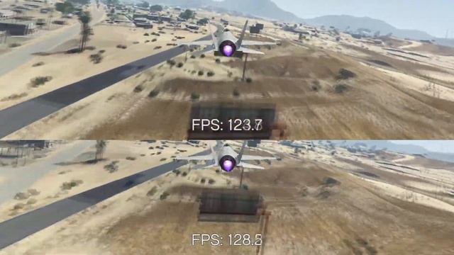 GTA V AMD Ryzen R5 1600X 8GB RX 480 Reference 16GB G.Skill 3200 MHz, Stock CPU 3.6 GHz vs 4.0 GHz смотреть онлайн
